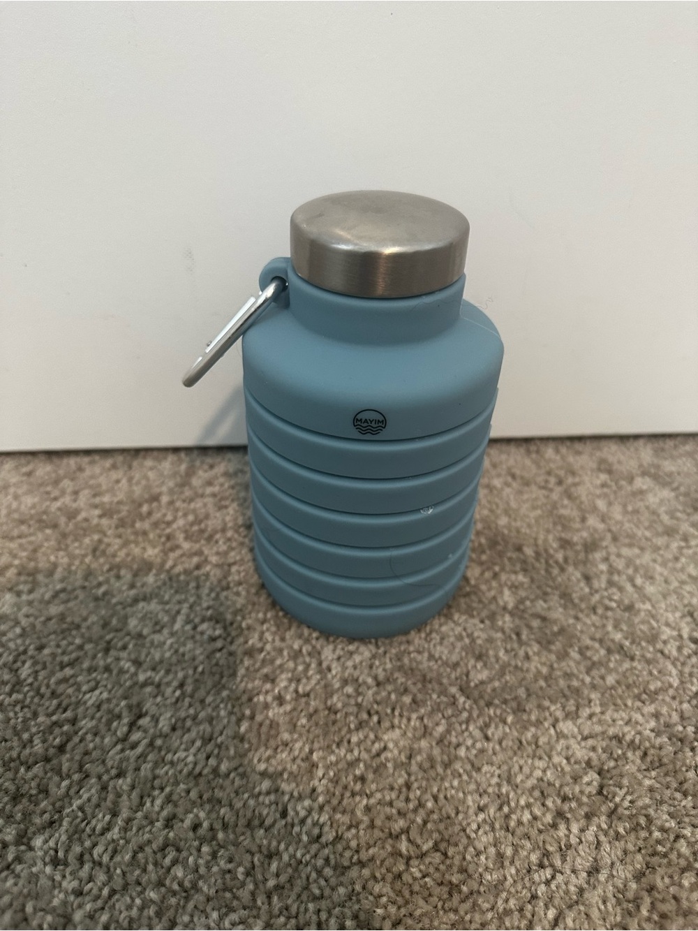 Blue Insulated Stainless Steel Water Bottle